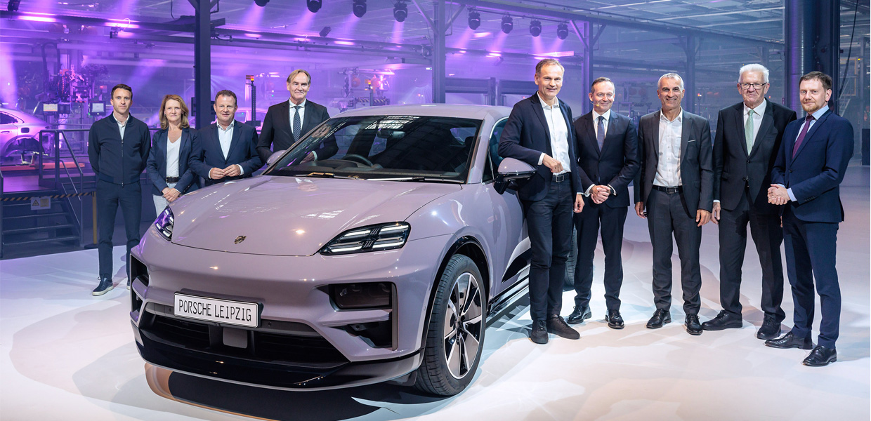 Porsche Leipzig startet ins E-Zeitalter